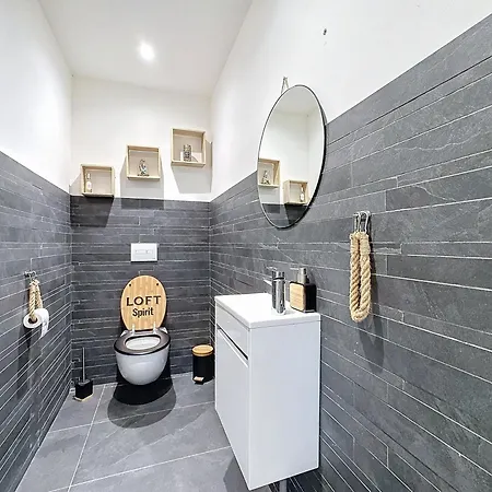 Loft Sauna 10 Personnes Centre Apartment Montlucon