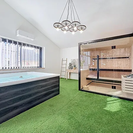 Loft Sauna 10 Personnes Centre Lägenhet *